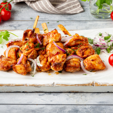 Шашлык из курицы ассорти 1 кг