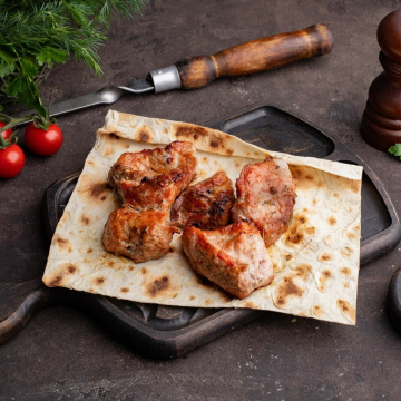 Шашлык из мякоти свинины