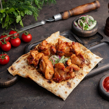 Шашлык ассорти из курицы 450 гр.