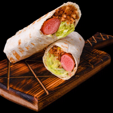 Хот-дог в лаваше