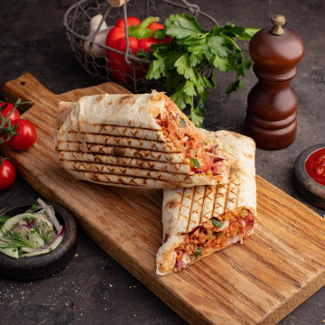 Шаурма из курицей